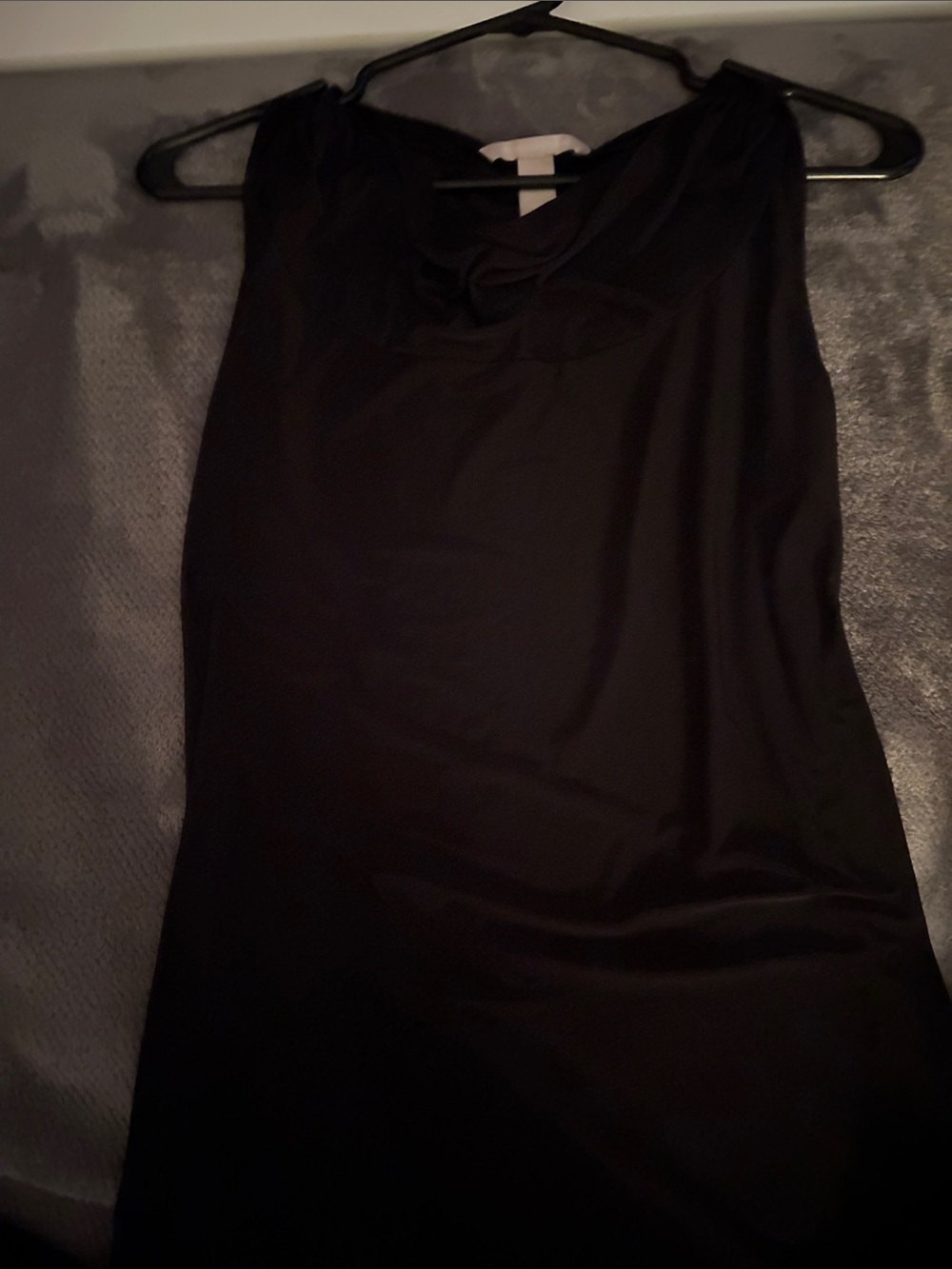 Banana Republic Black Cowl Neck Sleeveless Camisole